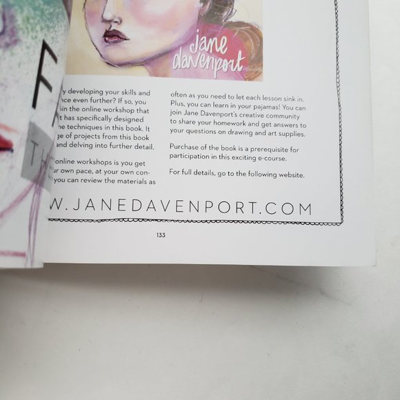 NWT Drawing and Painting Beautiful Faces with Jane Davenport. - Picture 7 of 7